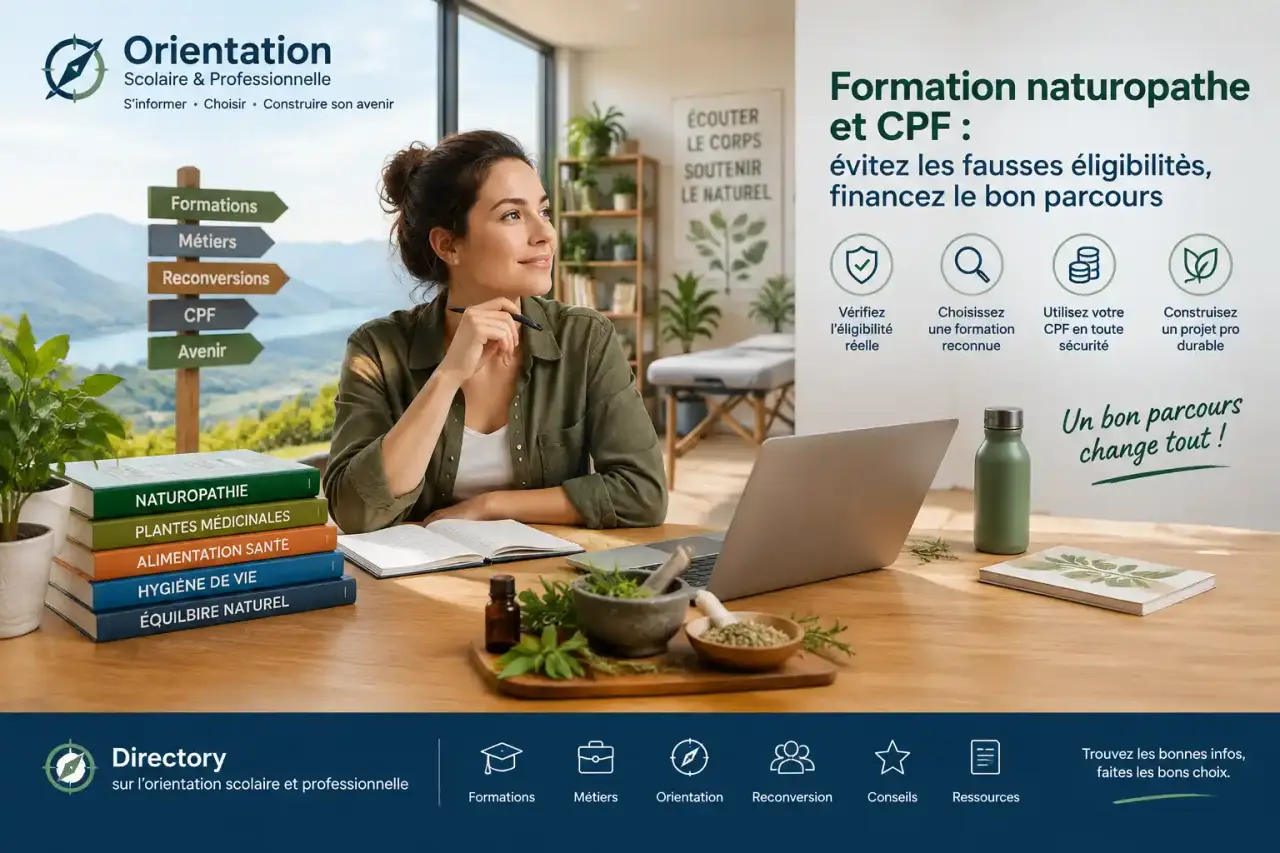 Formation naturopathe et CPF : évitez les fausses éligibilités, financez le bon parcours