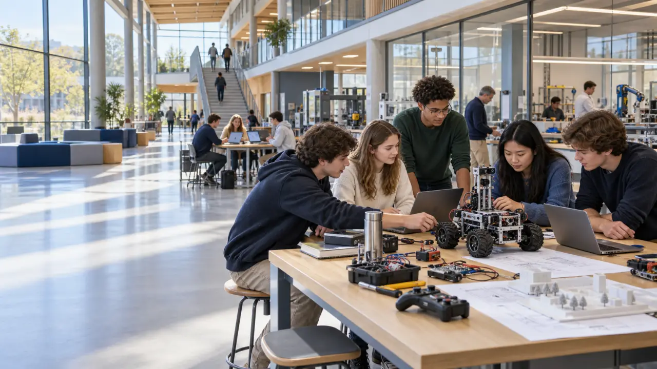 École d’ingénieurs post-bac : un cursus en cinq ans avec prépa intégrée et projets concrets